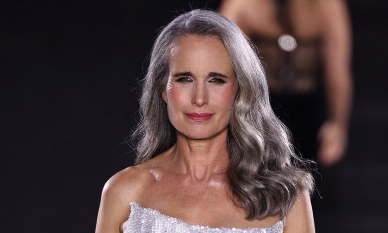 Andie MacDowell Shares Her 8 Beauty Staples