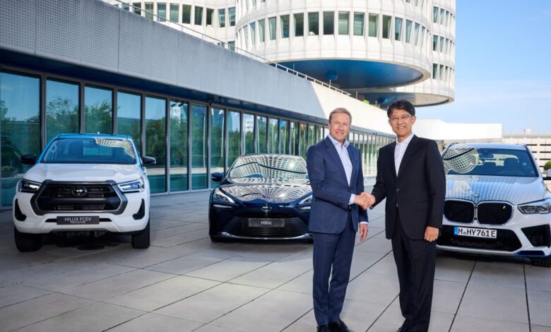 How BMW and Toyota plan to make cheaper hydrogen cars