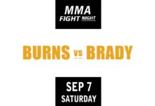 Gilbert Burns vs Sean Brady full fight video UFC Vegas 97 poster by ATBF