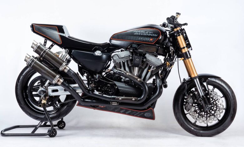 Xtra Rowdy: Custom Harley XR1200 by STG Tracker