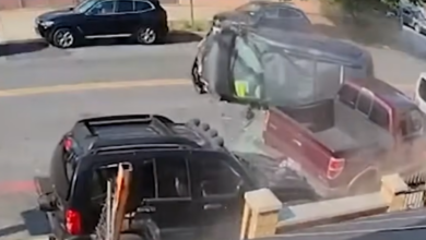 Good Samaritan flips truck over only to have wine bottles roll off the truck