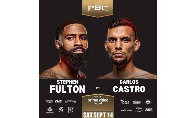 Stephen Fulton vs Carlos Castro full fight video poster 2024-09-14