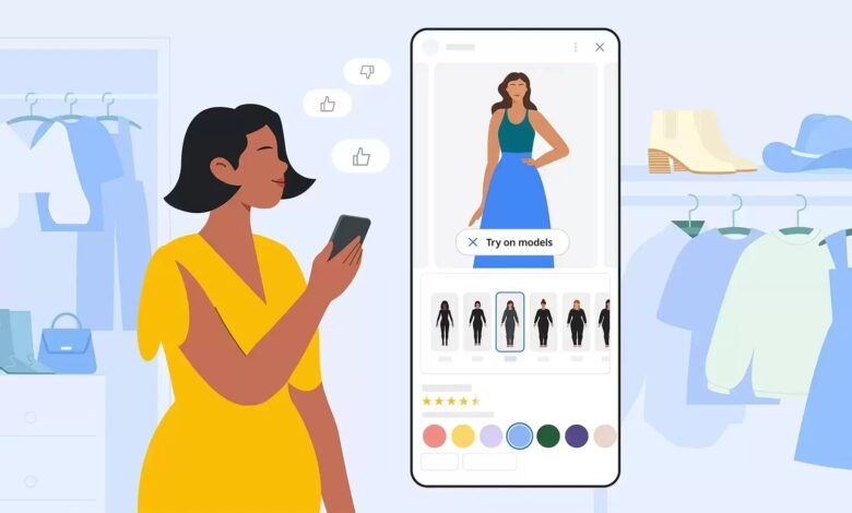 Google will now let you 'try on' a virtual dress before you buy it using Gen AI