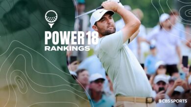 Power 18 golf rankings: Scottie Scheffler leads at No. 1, Rory McIlroy drops by end of 2024