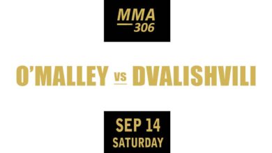 Sean O'Malley vs Merab Dvalishvili full fight video UFC 306 poster by ATBF