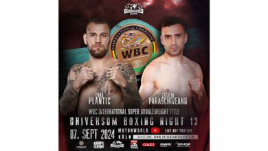 Luka Plantic vs Catalin Paraschiveanu full fight video poster 2024-09-07