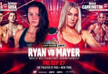 Sandy Ryan vs Mikaela Mayer full fight video poster 2024-09-27