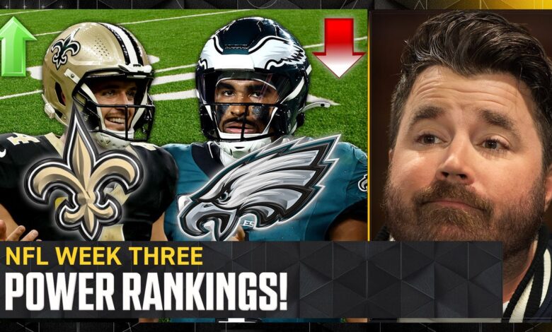 Power Rankings: Derek Carr & Saints rise BIG, Eagles fall & Buffalo Bills in Top 5?